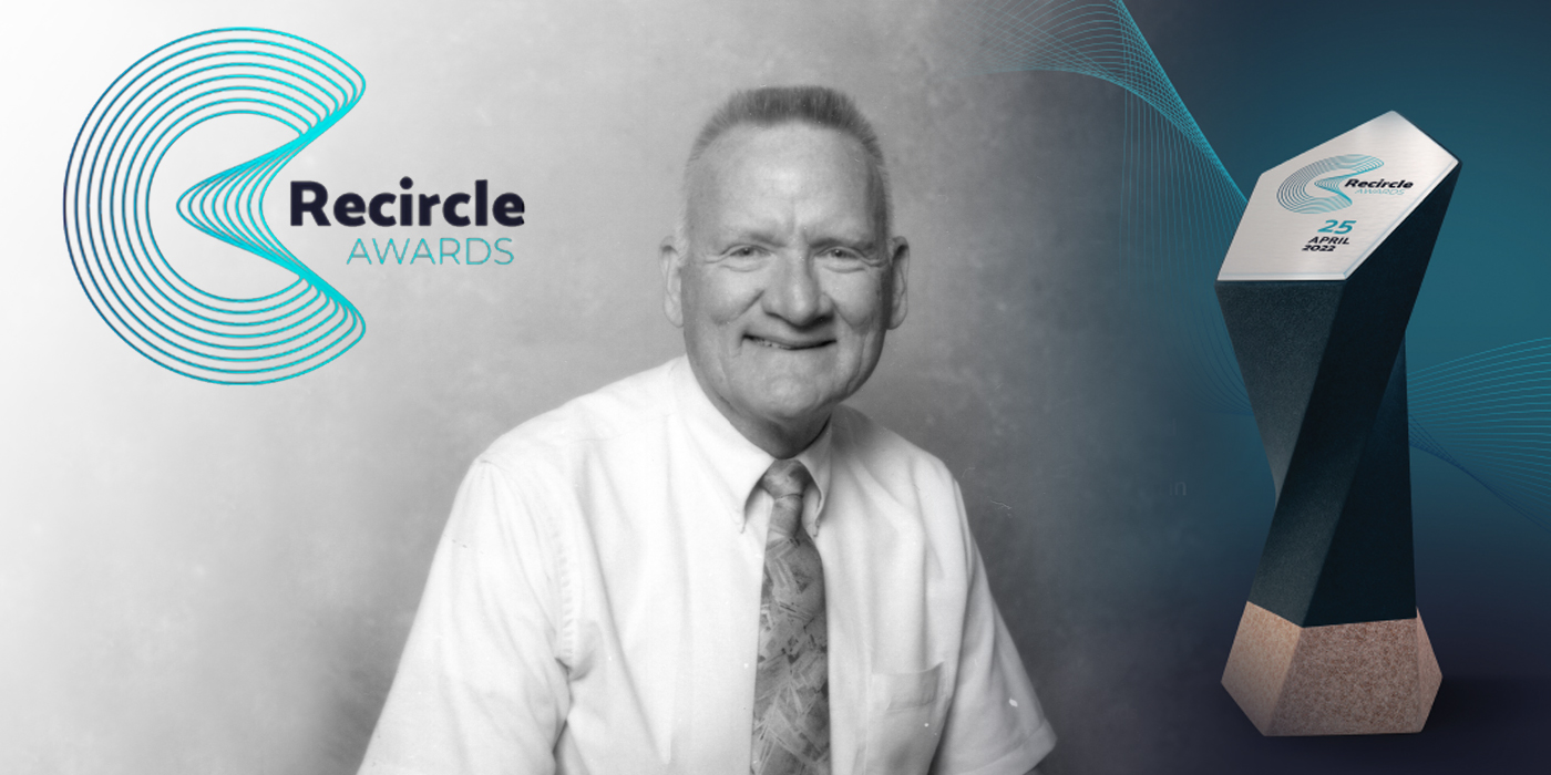 Image of Marvin Bozarth wins Recircle Lifetime Achievement Award